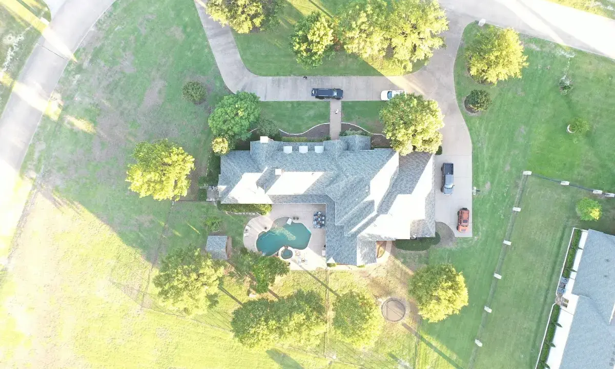 New shingle roof installation on a home in Town 'n' Country